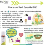 Thumbnail for Meraki Essentials Basil Essential Oil - Distacart