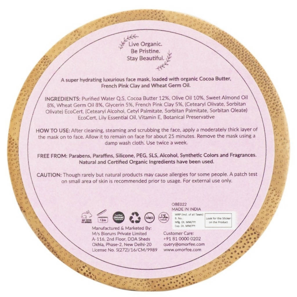 Omorfee Hydrating Face Pack