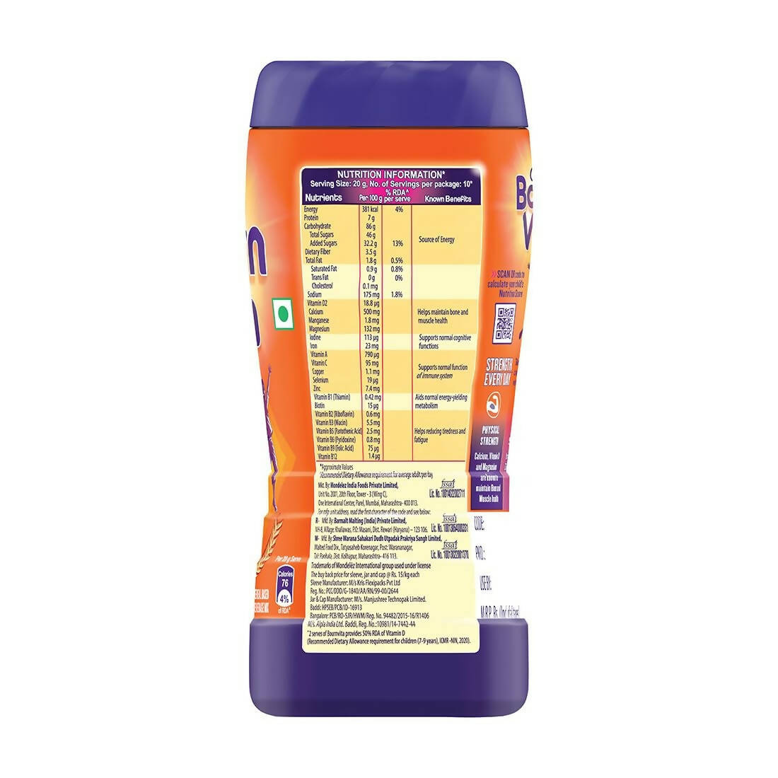 Cadbury Bournvita Chocolate Nutrition Drink - Distacart