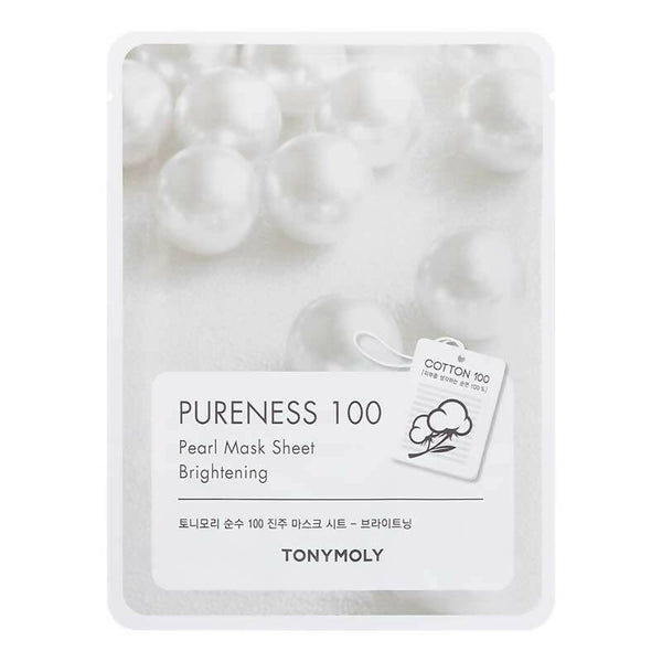 Tonymoly Pureness 100 Pearl Mask Sheet Brightening - Distacart