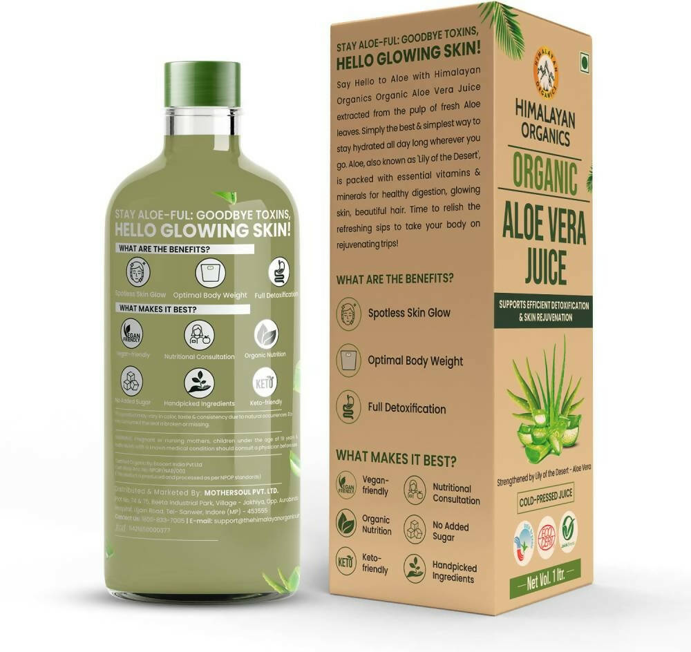 Himalayan Organics Aloe Vera Juice - Distacart