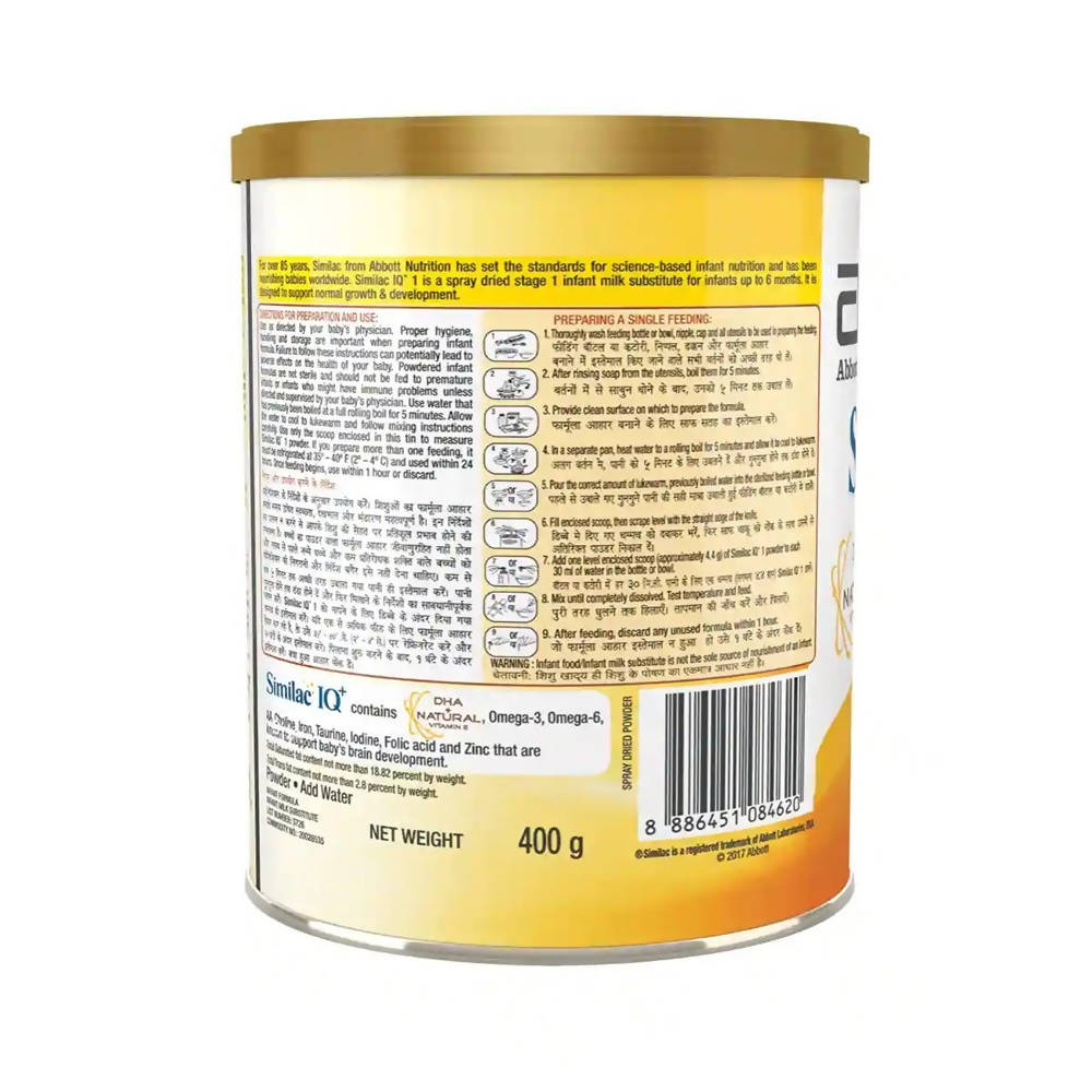 Similac IQ+ Infant Formula Ingredients