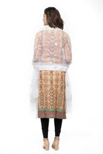 Thumbnail for Mominos Fashion White Orgenza Gota Flower Dupatta