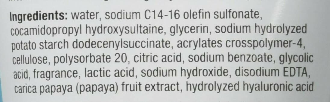 Neutrogena Hydro Boost Exfoliating Cleanser - Distacart