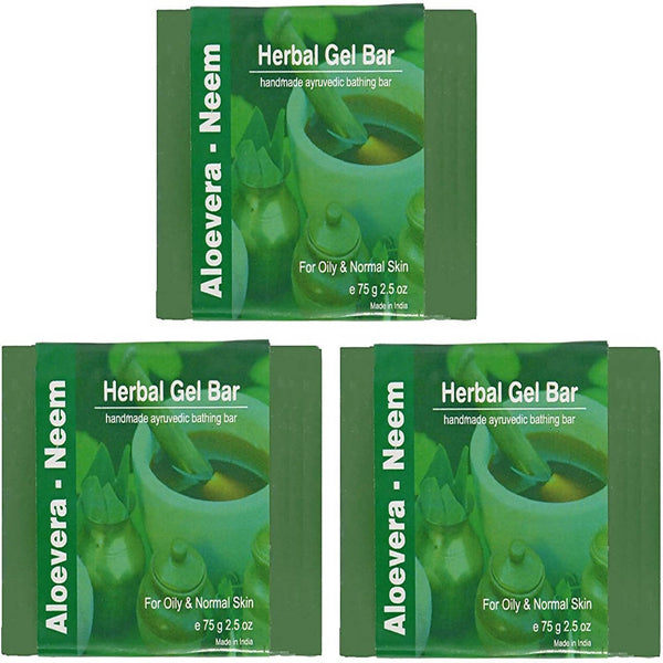 Aloe Vera Neem Herbal Gel Bar