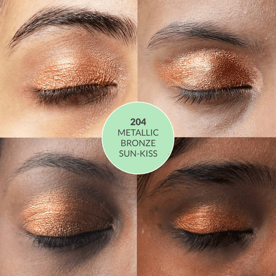 Disguise Satin Smooth Eyeshadow Squares - Metallic Bronze Sun-Kiss 204 - Distacart