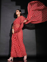 Thumbnail for Tikhi Imli Ethnic Motifs Printed Ready To Wear Saree - Distacart