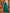 Mitera Teal Embroidered Pure Chiffon Saree - Distacart