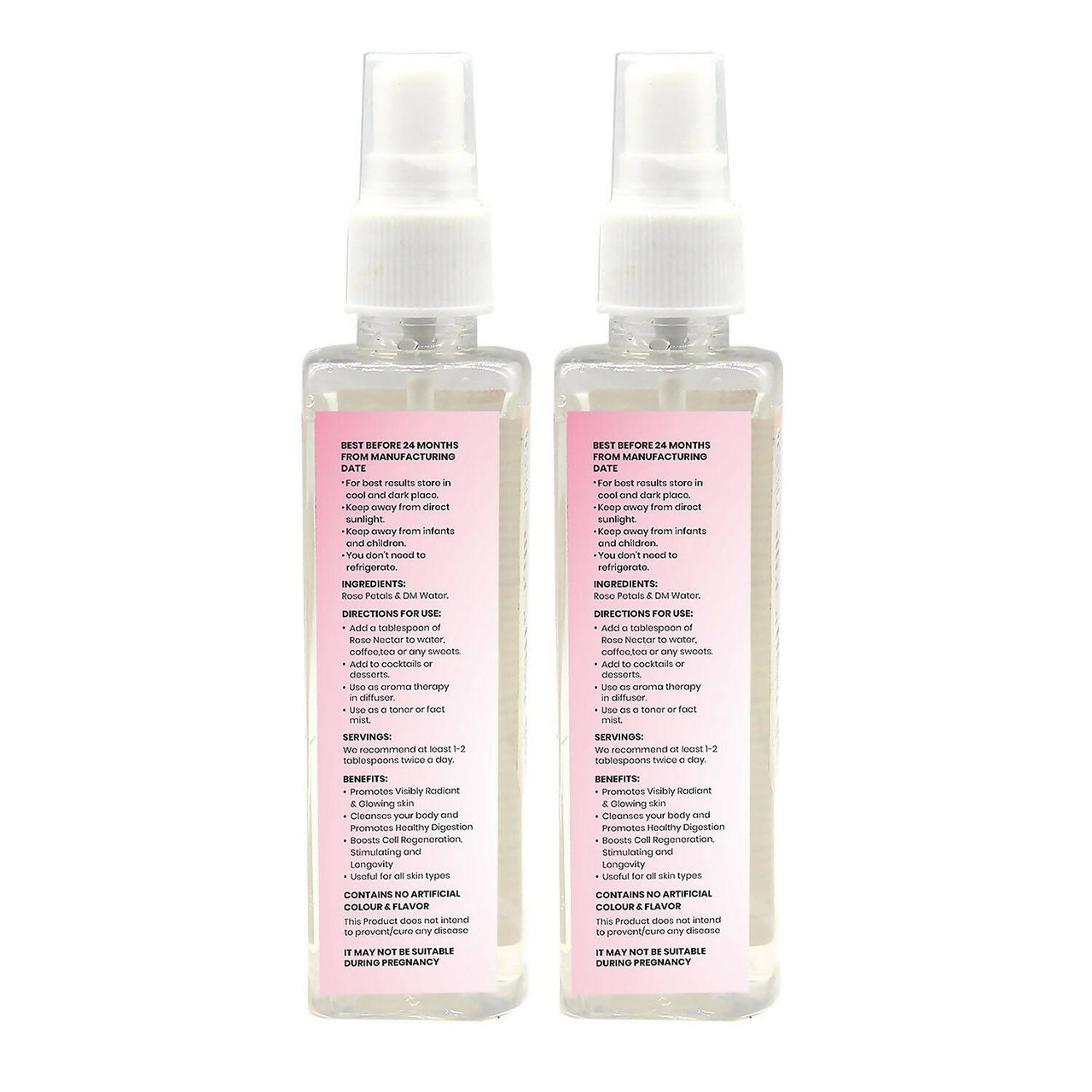 Nutriorg Certified Organic Rose Water - Distacart