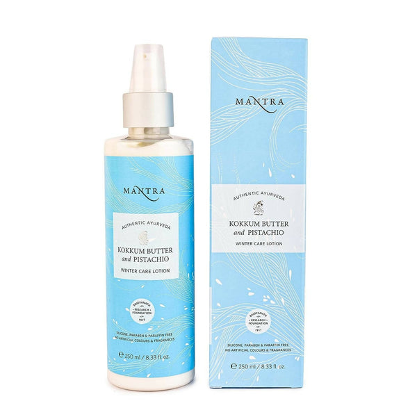 Mantra Herbal Kokkum Butter and Pistachio Winter Care Lotion - Distacart