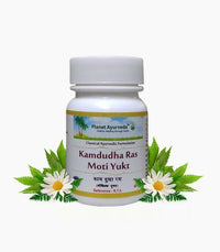 Thumbnail for Planet Ayurveda Kamdudha Ras Pills (Moti Yukt) - Distacart