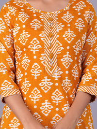 Thumbnail for Kalini Floral Printed Gotta Patti Straight Kurta With Trousers & Dupatta - Distacart