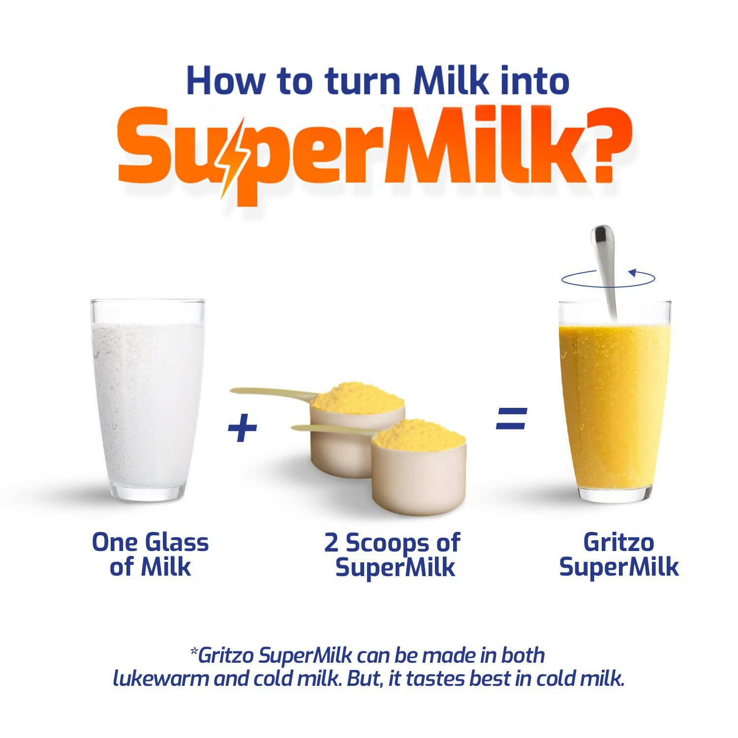 Gritzo Supermilk Powder 13+Y (Teen Athletes), Health Drink For Kids - Distacart