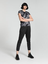 Thumbnail for Puma RUN FAVORITE Abstract Printed Round Neck Running T-shirt - Distacart