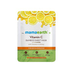 Thumbnail for Mamaearth Vitamin C Bamboo Sheet Mask For Skin Illumination