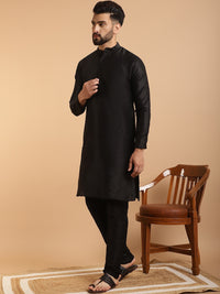 Thumbnail for Sojanya Band Collar Regular Kurta & Churidar With Nehru Collar - Distacart