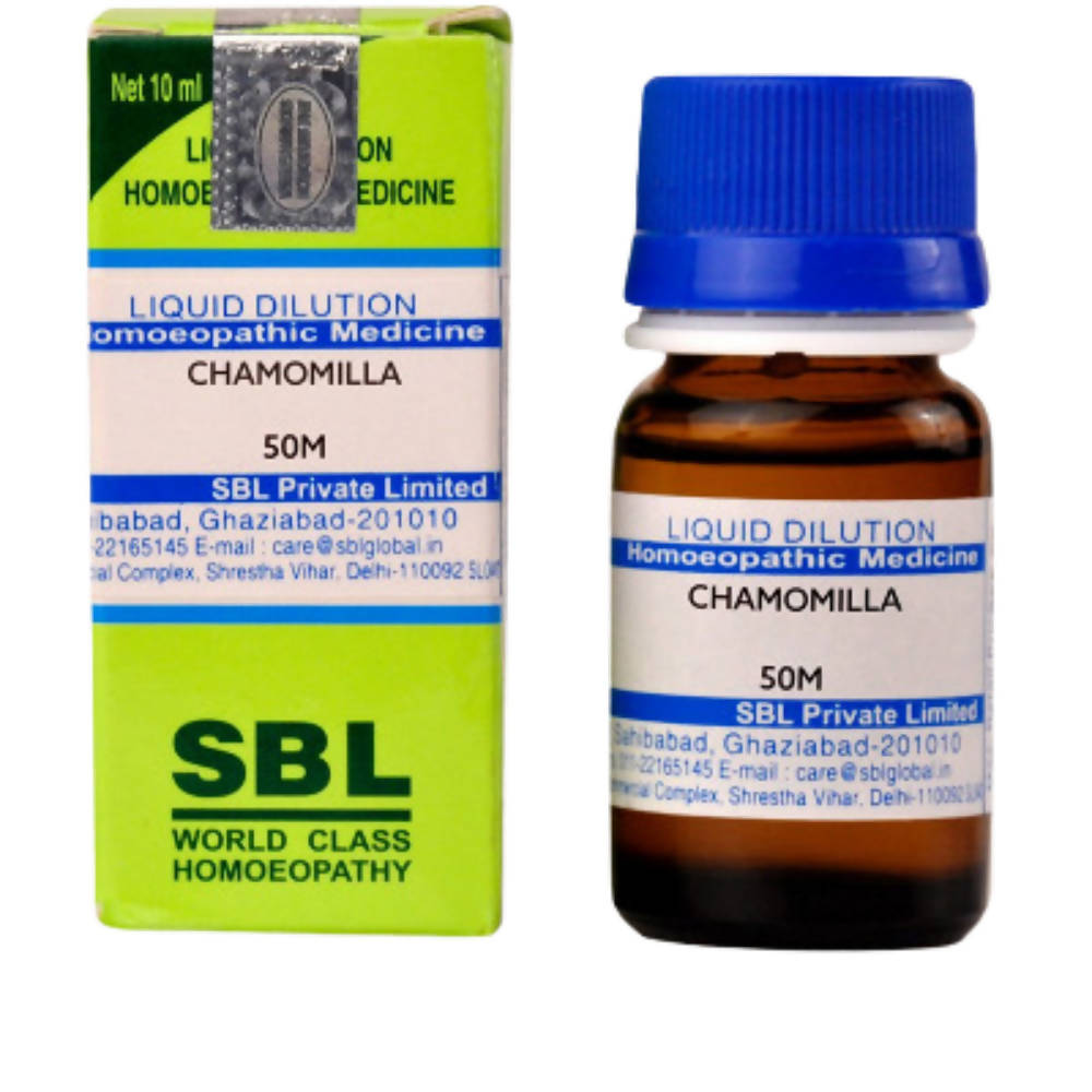 SBL Homeopathy Chamomilla Dilution - Distacart