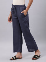 Thumbnail for Souchii Grey Liva Ethnic Palazzos - Distacart