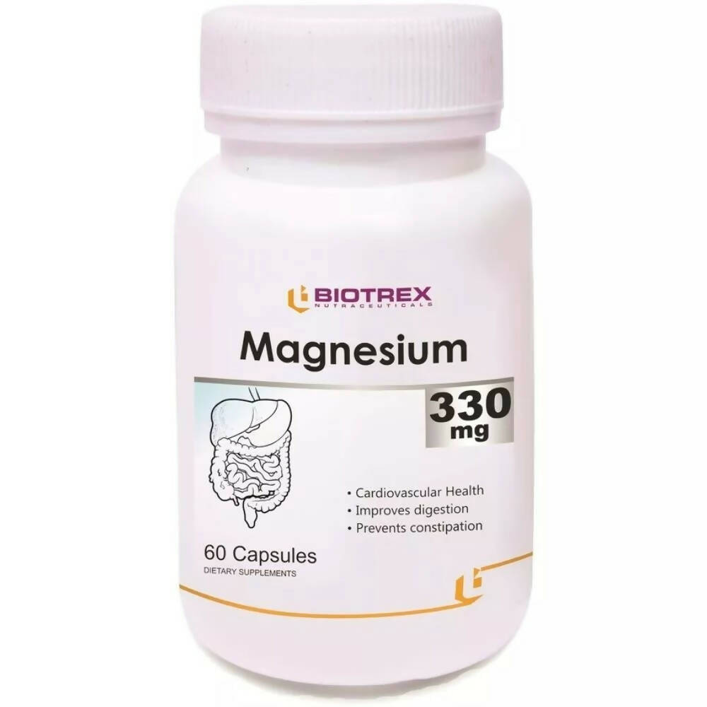 Biotrex Magnesium 330Mg Capsules - Distacart