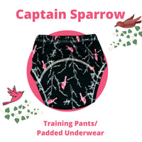 Thumbnail for Kindermum Set Of 3- Cotton Padded Pull Up Training Pants/ Padded Underwear For Kids Rugby Animals Rains-Set of 3 PCs - Distacart