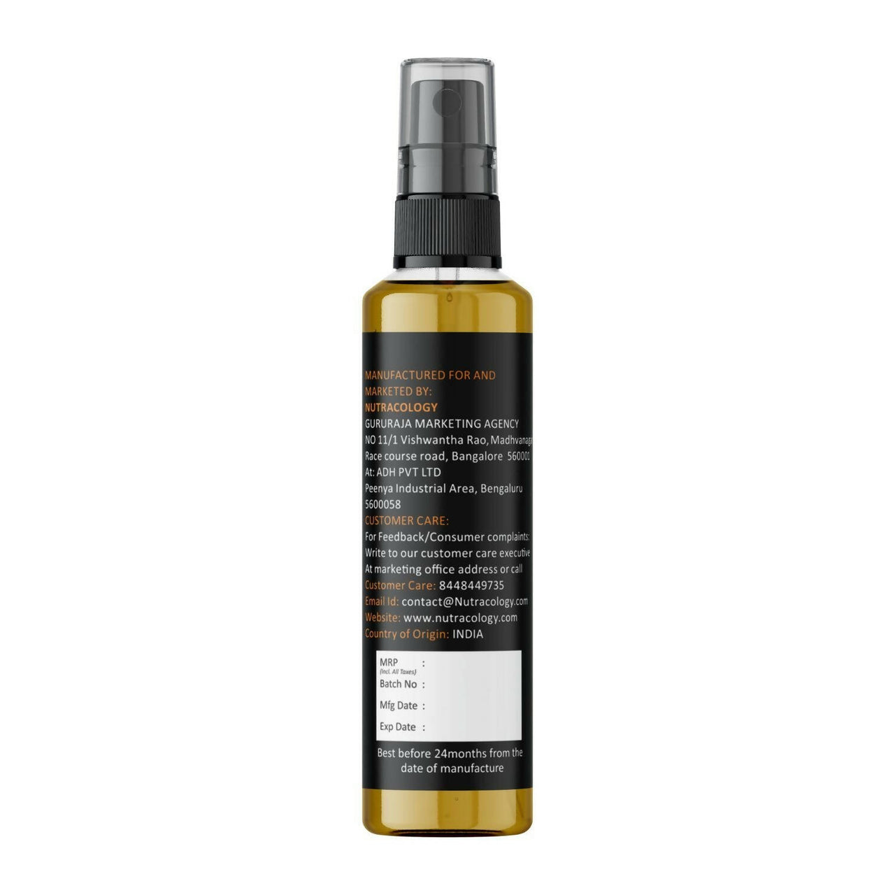 Nutracology Erekt Oil for Strength & Power - Men - Distacart
