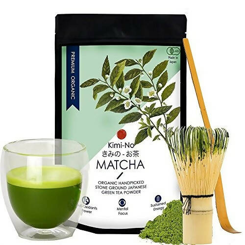 Wishcare Kimino Japanese Organic Premium Grade Matcha Green Tea Powder - Distacart