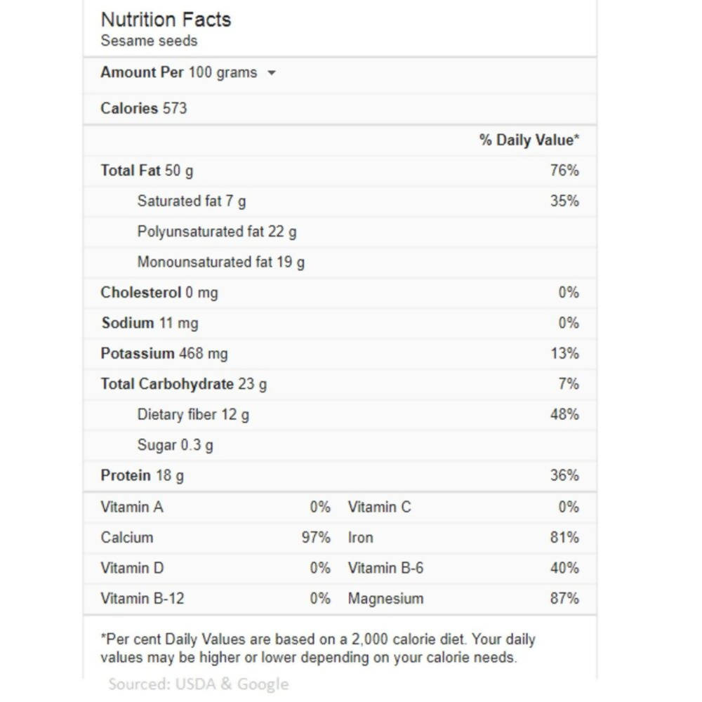 Freshon White Sesame / Thill Natural Ingredients