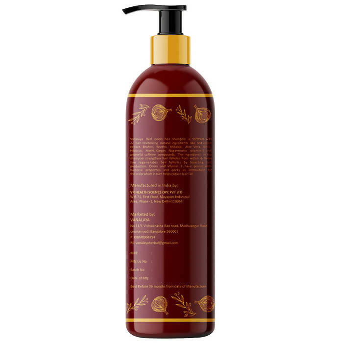 Vanalaya Onion Hair Shampoo - Distacart