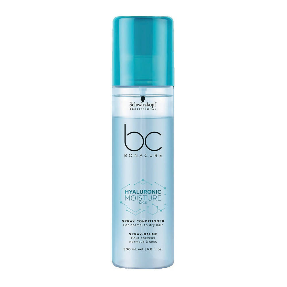 Schwarzkopf Professional Bonacure Hyaluronic Moisture Kick Spray Conditioner For Dry Hair - Distacart