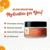 Thumbnail for NutriGlow Advanced Organics Vitamin C Skin lightening Day Cream - Distacart