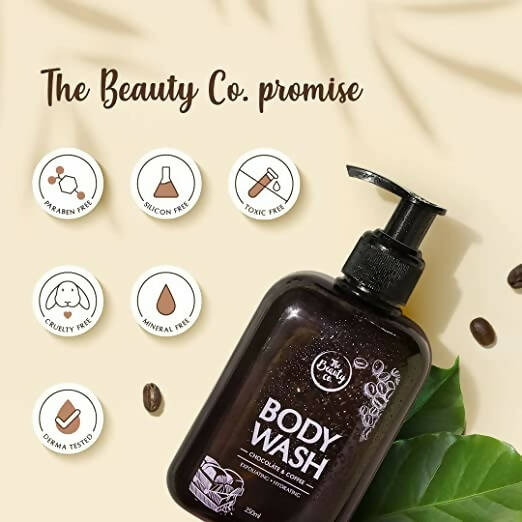 The Beauty Co. Chocolate Coffee Body Wash for Nourishing Skin - Distacart