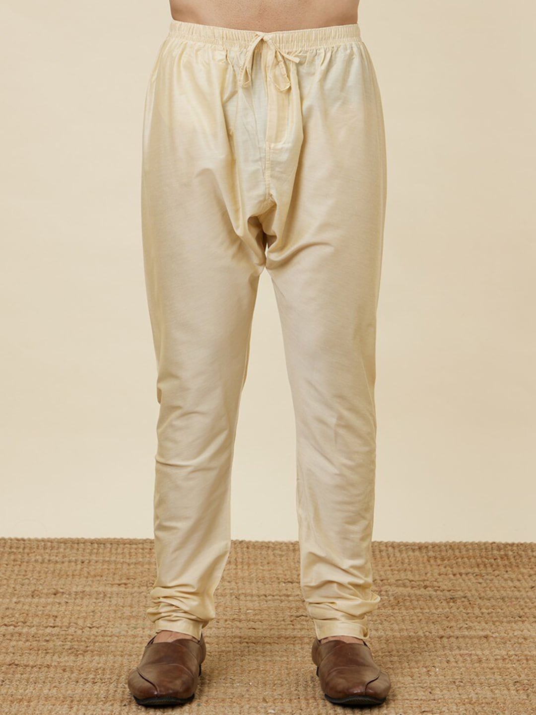 Manyavar Floral Printed Regular Kurta with Churidar - Distacart