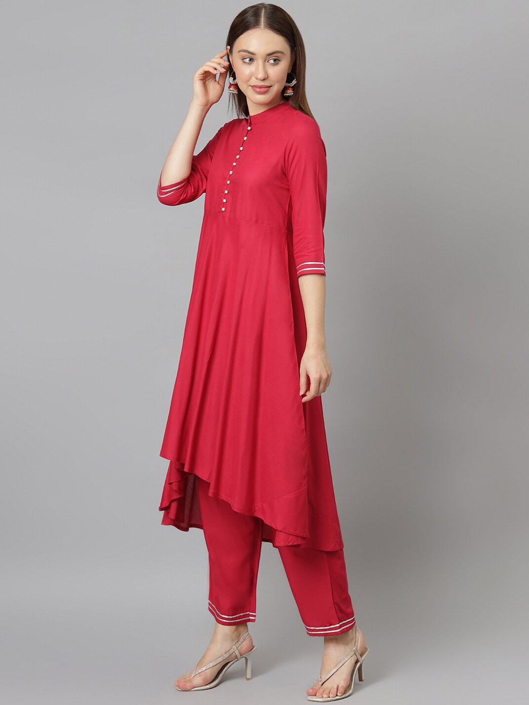 Khushal K Kurta with Palazzos - Distacart