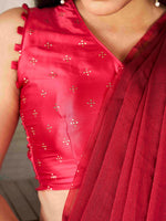 Thumbnail for Tikhi Imli Polyester Ready to Wear Saree - Distacart