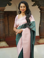 Thumbnail for Kalini Zari Banarasi Saree - Distacart