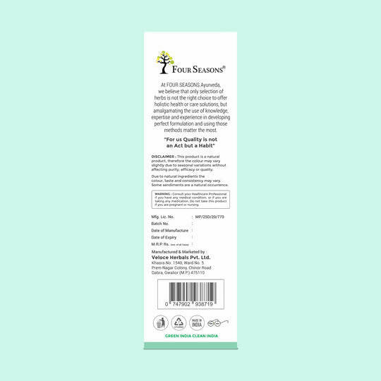 Four Seasons Wheatgrass Juice - Distacart