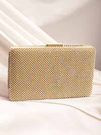 Thumbnail for Rubans Embellished Box Clutch - Distacart