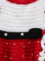 Thumbnail for Chutput Kids Micky Design Red Coloured Solid Frock - Distacart
