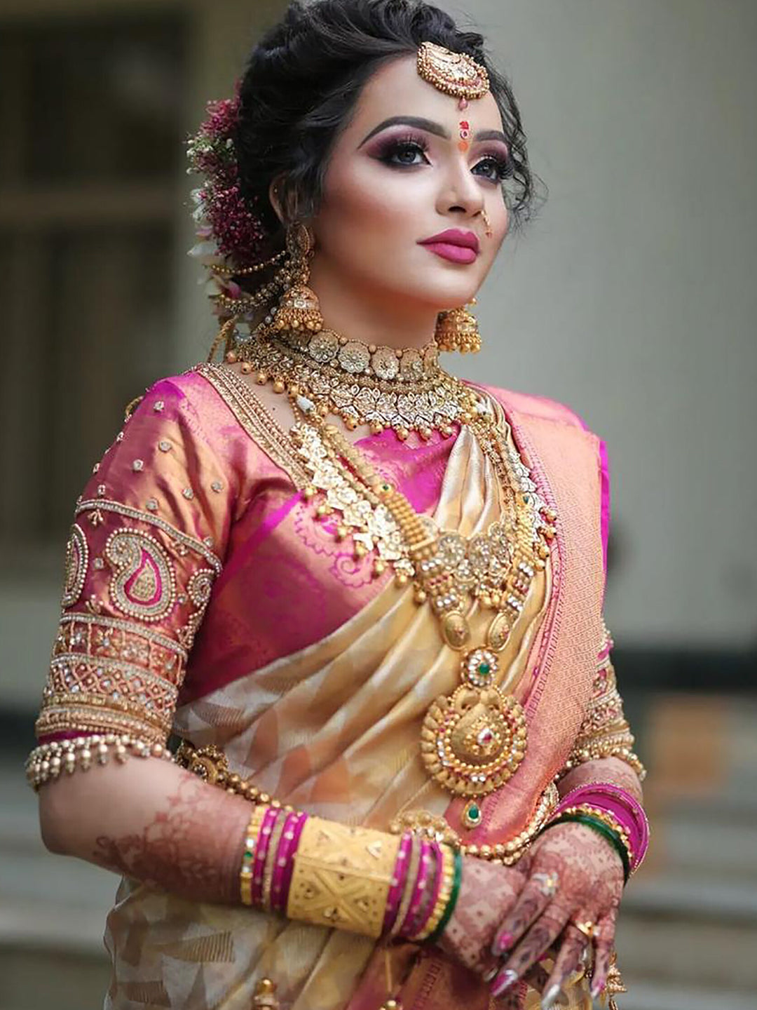 Kalini Ethnic Motifs Woven Design Zari Banarasi Saree - Distacart