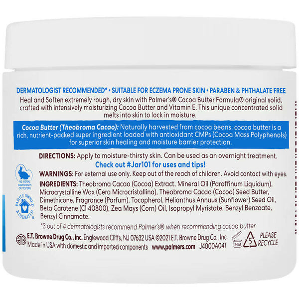 Palmer’s Cocoa Butter Formula with Vitamin E Cream - Distacart