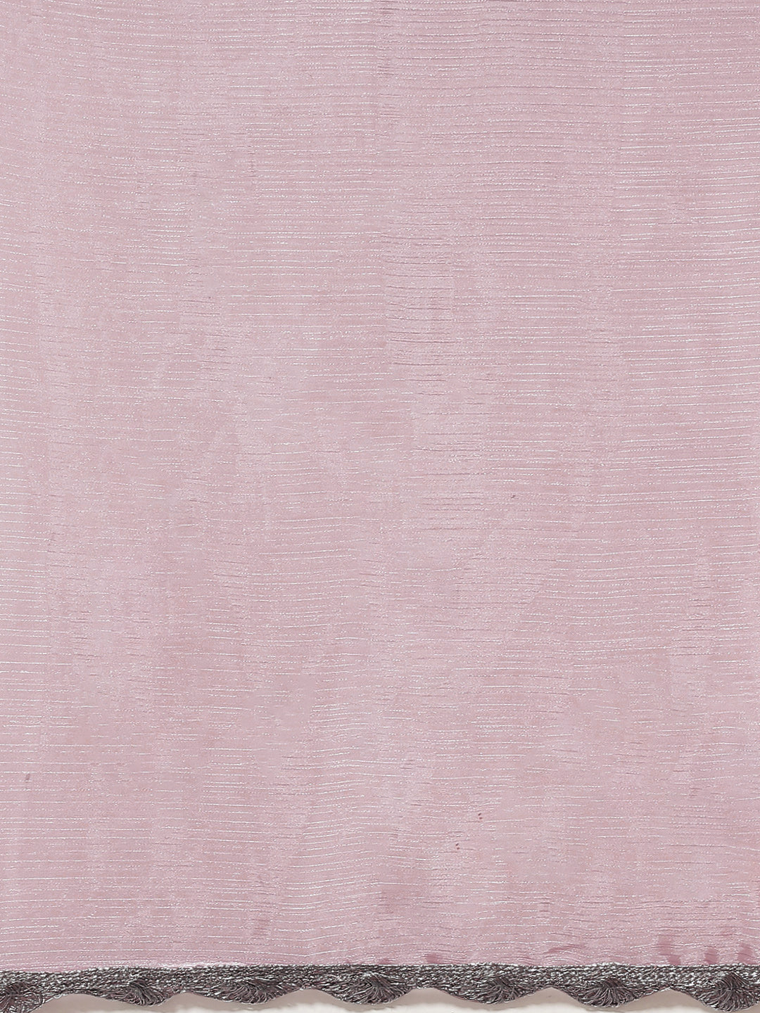 Tikhi Imli Pink Solid Embellished Border Saree - Distacart