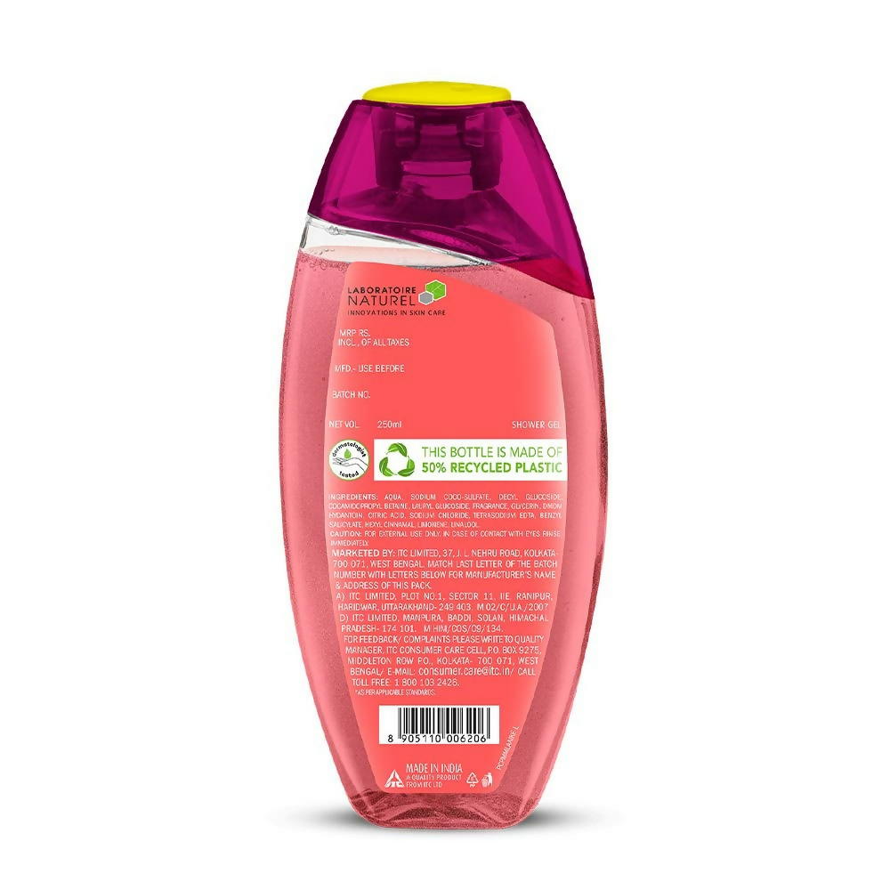 Fiama Happy Naturals Shower Gel With Plum Blossom and Ylang - Distacart