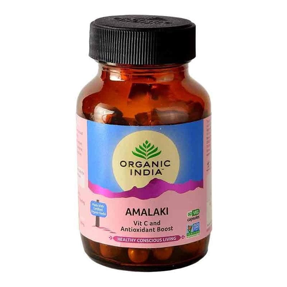Organic India Amalaki Capsules - Distacart