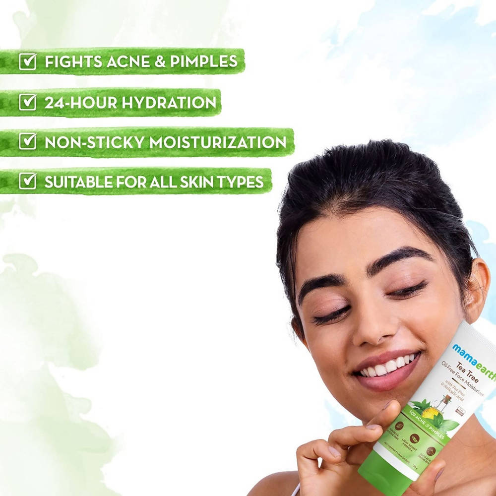 Mamaearth Tea Tree Oil-Free Face Moisturizer