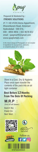 Thumbnail for Spag Herbals Ashwagandha Powder - Distacart