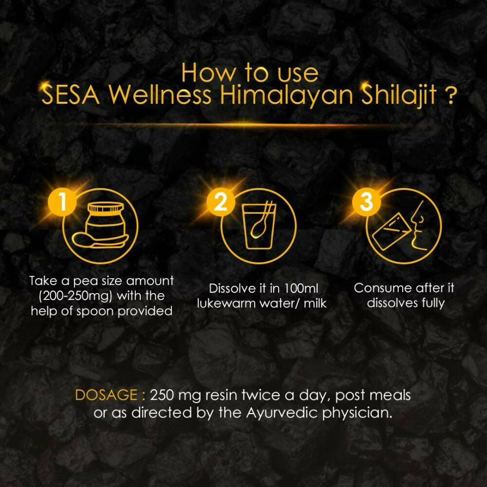 Sesa Wellness Himalayan Sj Resin - Distacart