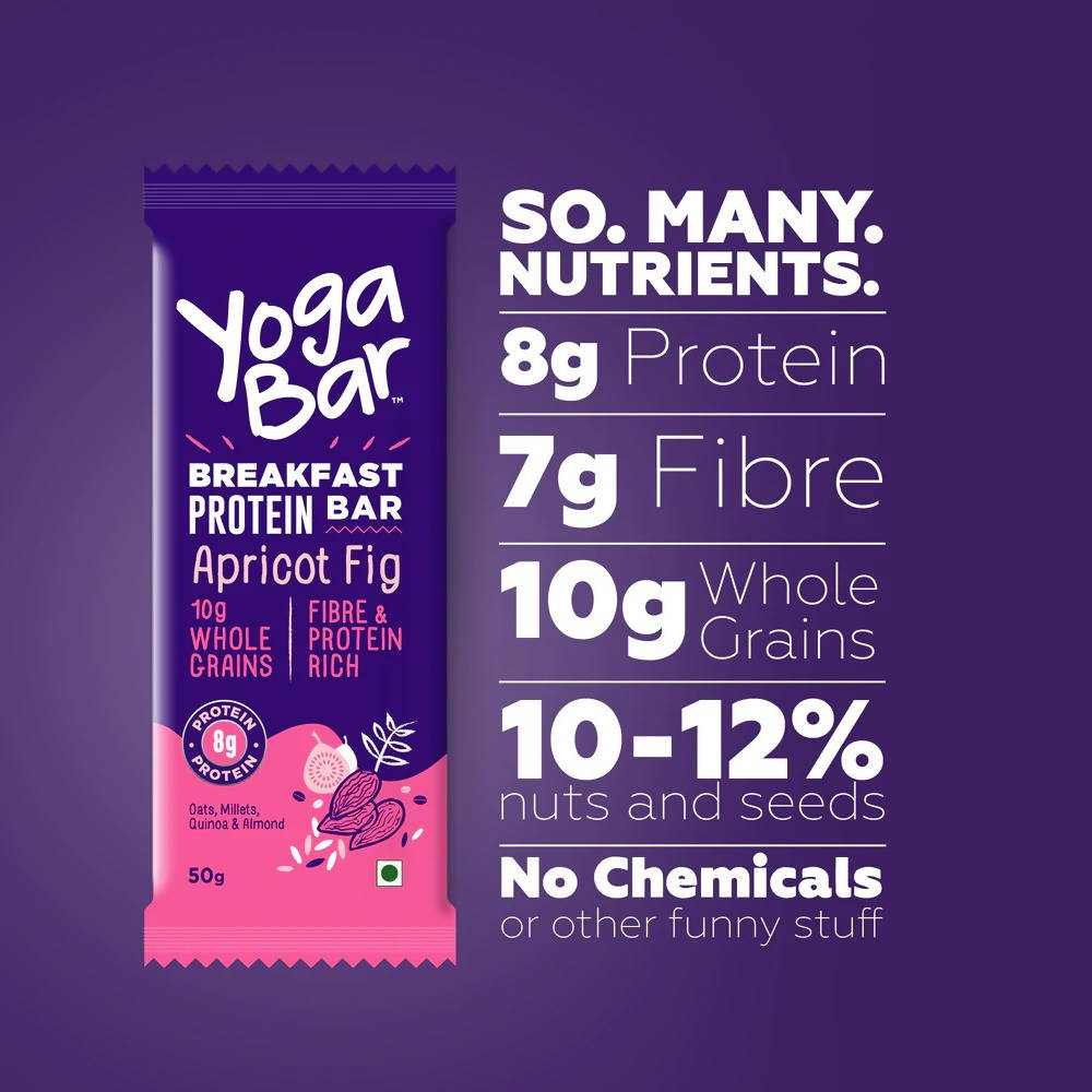 Yoga Bar Apricot Fig Breakfast Protein Bar