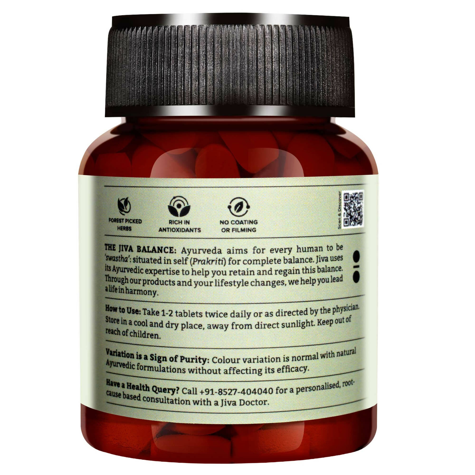 Jiva Ayurveda Arjuna Tablets - Distacart