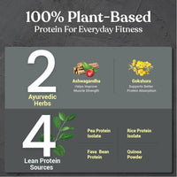 Thumbnail for Kapiva Ayurveda Men's Vegan Protein - Banana Flavour