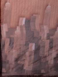 Thumbnail for HERE&NOW Lucknowi Chikankari Schiffli Chanderi Silk Kurta Trousers with Organza Dupatta - Distacart